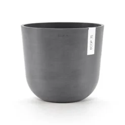 Ecopots Pflanztopf Oslo Grau 25 Cm X 21,8 Cm
