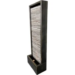 Granimex Wasserspiel Dao Blech-Rost 100 Cm X 35 Cm X 20 Cm -Günstiges Heissner Geschäft 796751 2250 2