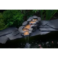 Ubbink Bachlauf Cazorla 29 X 74 X 34 Cm Inkl. 3x8 LED's -Günstiges Heissner Geschäft 826993 3411 2