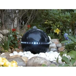 Ubbink Komplettset Acqua Arte Dubai Mit LED Beleuchtung Terrazzo-Kugel Ø 36 Cm 7 Ubbink Komplettset Acqua Arte Dubai Mit LED Beleuchtung Terrazzo-Kugel Ø 36 Cm -Günstiges Heissner Geschäft 827221 3411 2