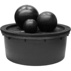 Ubbink Komplettset Acqua Arte London 3 Kugeln Ø 17-25-33 Cm LED