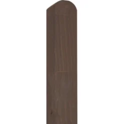 Andrewex Zaunpfosten Für Bohlenzaun KDI 9 Cm X 9 Cm X185 Cm Grau FSC®