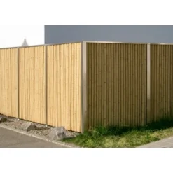 Elephant Eckpfosten Links Bambooline 230 Cm X 7,5 Cm X 7,5 Cm