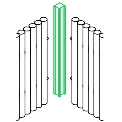 Elephant Eckpfosten Rechts Bambooline 200 Cm X 7,5 Cm X 7,5 Cm 5 Elephant Eckpfosten Rechts Bambooline 200 Cm X 7,5 Cm X 7,5 Cm – Bild 3