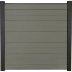 GroJa Solid Steckzaun Mit 15 Cm Lochblech 180 X 180 Cm Grau -Günstiges Heissner Geschäft 850808 2027 2