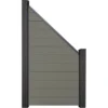 GroJa Solid Steckzaun Schräg 90 Cm X 180/90 Cm Bi-Color Grün -Günstiges Heissner Geschäft 850811 2027 1
