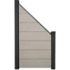 GroJa Solid Steckzaun Schräg 90 Cm X 180/90 Cm Bi-Color Beige 2 GroJa Solid Steckzaun Schräg 90 Cm X 180/90 Cm Bi-Color Beige -Günstiges Heissner Geschäft 851069 2027 1