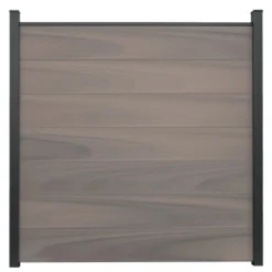 GroJa Solid Grande Steckzaunsystem 180 X 180 Cm Bi-Color Braun