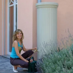 Garantia Regenwassertank 330 L Sandbeige Ø 59 Cm -Günstiges Heissner Geschäft 8527848 picture 2