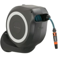 Gardena Wand-Schlauchbox RollUp M Weiß 20 M