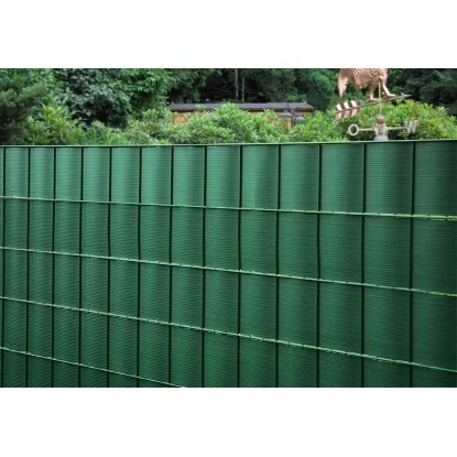 Floraworld PVC-Sichtschutzstreifen 5 Streifen 19 Cm X 251,5 Cm X 0,15 Cm Grün 4 Floraworld PVC-Sichtschutzstreifen 5 Streifen 19 Cm X 251,5 Cm X 0,15 Cm Grün – Bild 2