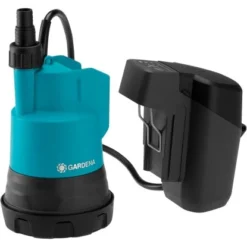 Gardena Akku-Klarwasser-Tauchpumpe 2000/2 18V P4A Ready-To-Use-Set -Günstiges Heissner Geschäft 861058 3050 3