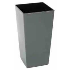 Siena Garden Pflanzgefäß Modern Lyon Anthrazit 35x35x68,0 Cm