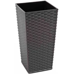 Siena Garden Pflanzgefäß Modern Paris Graphit 35x35x68,0 Cm