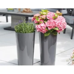 Siena Garden Pflanzgefäß Modern Lille Anthrazit Ø 30x57,0 Cm 9 Siena Garden Pflanzgefäß Modern Lille Anthrazit Ø 30x57,0 Cm -Günstiges Heissner Geschäft 8630840 1346 4