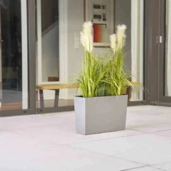 Siena Garden Pflanzgefäß Modern Craon Grau 56x19x36,5 Cm -Günstiges Heissner Geschäft 8631194 1346 4