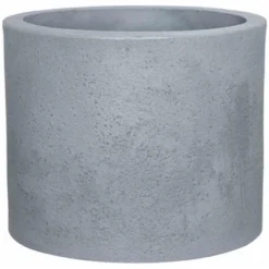 Siena Garden Pflanzgefäß Leeds Stein-Grau Ø 30x24,5 Cm