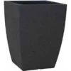 Siena Garden Pflanzgefäß Norwich Anthrazit 30x30x40 Cm