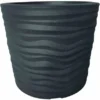 Siena Garden Pflanzgefäß Madrid Anthrazit Ø 35x30 Cm