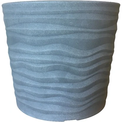 Siena Garden Pflanzgefäß Madrid Grau Ø 35x30 Cm 4 Siena Garden Pflanzgefäß Madrid Grau Ø 35x30 Cm – Bild 2