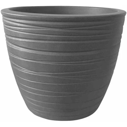 Siena Garden Pflanzgefäß Andorra Grau Ø 33x28 Cm 3 Siena Garden Pflanzgefäß Andorra Grau Ø 33x28 Cm