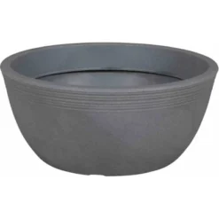 Siena Garden Pflanzschale Malaga Grau Ø 48cm X 22 Cm
