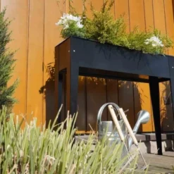 Siena Garden Hochbeet Slim Anthrazit 98x25x82 Cm -Günstiges Heissner Geschäft 8637787 1346 3