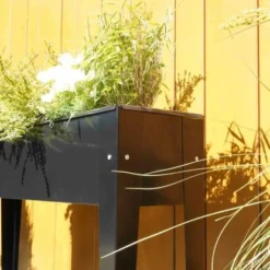 Siena Garden Hochbeet Slim Anthrazit 98x25x82 Cm -Günstiges Heissner Geschäft 8637787 1346 5