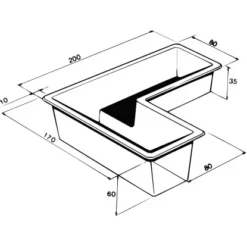 Ubbink GFK-Fertigteich Venus LT0 650 L H 60 X 170/200 X 80 Cm 7 Ubbink GFK-Fertigteich Venus LT0 650 L H 60 X 170/200 X 80 Cm -Günstiges Heissner Geschäft 8711465241120 3411 2