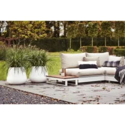 Elho Blumentopf Pure Cone Ø 43 Cm Weiß -Günstiges Heissner Geschäft 8711904250706 4667 06