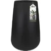 Elho Blumentopf Pure Cone Hoch Ø 43 Cm Schwarz -Günstiges Heissner Geschäft 8711904253516 4667 01