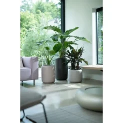 Elho Übertopf Pure Beads Small Ø 39,2 Cm Kieselrosa