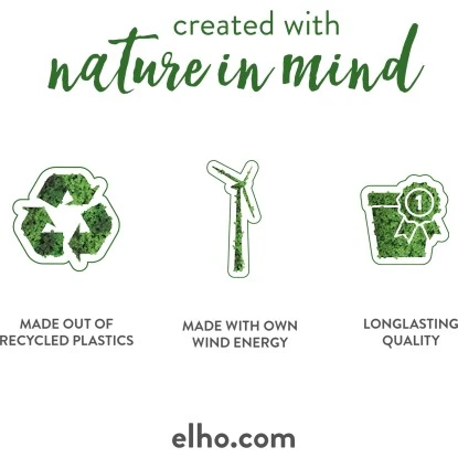 Elho Übertopf Pure Beads Small Ø 39,2 Cm Kieselrosa 6 Elho Übertopf Pure Beads Small Ø 39,2 Cm Kieselrosa – Bild 4