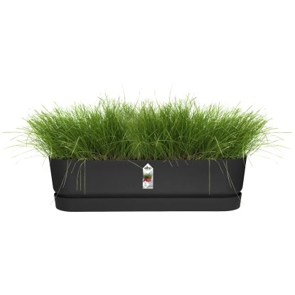 Elho Übertopf Greenville 18,5 Cm X 69 Cm Living Schwarz 8 Elho Übertopf Greenville 18,5 Cm X 69 Cm Living Schwarz – Bild 6