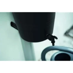 Elho Regentonne Green Basics 35 L Living Schwarz -Günstiges Heissner Geschäft 8711904361433 4667 03