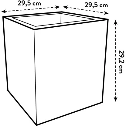 Elho Pflanztopf Vivo Next 30 Cm X 30 Cm X 30 Cm Living Beton Mit Rollen 7 Elho Pflanztopf Vivo Next 30 Cm X 30 Cm X 30 Cm Living Beton Mit Rollen – Bild 5