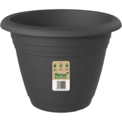 Florus Pflanztopf Mediterran Campana Fiore Alessia Ø 39 Cm Anthrazit