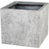 M Collections Pflanzkasten Utah Cubi 27 Cm X 27 Cm Washed Grau -Günstiges Heissner Geschäft 8714075056290 4635 S 01