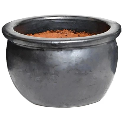 M Collections Pflanztopf Glazed Bavaria 47 Cm X 47 Cm Schwarz Matt 3 M Collections Pflanztopf Glazed Bavaria 47 Cm X 47 Cm Schwarz Matt