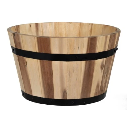 M Collections Pflanztopf Acacia Barrel Rund 40 Cm X 40 Cm Natur FSC® 3 M Collections Pflanztopf Acacia Barrel Rund 40 Cm X 40 Cm Natur FSC®