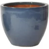 M Collections Pflanztopf Egg Pot Glazed 30 Cm X 30 Cm Grau -Günstiges Heissner Geschäft 8714075344496 4635 S 01