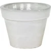 M Collections Pflanztopf Glazed Basic Pot 47 Cm X 47 Cm Weiß -Günstiges Heissner Geschäft 8714075949752 4635 S 01