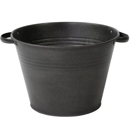 M Collections Pflanztopf Zink Vintage 35 Cm X 35 Cm Schwarz 3 M Collections Pflanztopf Zink Vintage 35 Cm X 35 Cm Schwarz