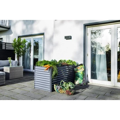 Metall-Hochbeet Anthrazit 150 Cm X 70 Cm X 70 Cm 8 Metall-Hochbeet Anthrazit 150 Cm X 70 Cm X 70 Cm – Bild 6