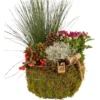 Herbst-Arrangement Im Metall-Korb Ø Ca. 26 Cm -Günstiges Heissner Geschäft 8719194284128 4883 1