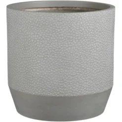 Mica Decorations Blumentopf Bogota Outdoor 36 Cm X 36 Cm X 36 Cm Magnesium Grau