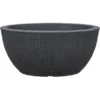 Scheurich Pflanzschale Barceo Ø 39 Cm X 18 Cm Stony Black