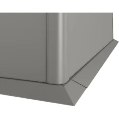 Biohort Mähkante 0,5 M X 0,5 M Quarzgrau-Metallic