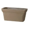 Pflanztopf Rechteckig 15 Cm X 30 Cm Braun -Günstiges Heissner Geschäft 923668 3299