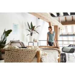 Elho Blumentopf Brussels Diamond Rund Hoch Ø 32 Weiß -Günstiges Heissner Geschäft 9345257 4667 4